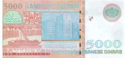 Sudan - 5.000 Dinars (#063_UNC)