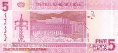 Sudan - 5  Pounds (#066a_UNC)