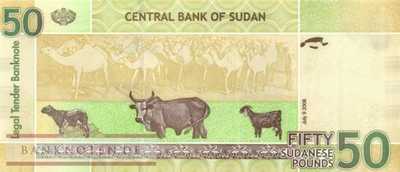 Sudan - 50  Pounds (#069a_UNC)