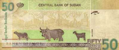 Sudan - 50  Pounds (#069a_F)