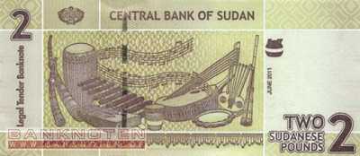 North Sudan - 2  Pounds (#071a_UNC)