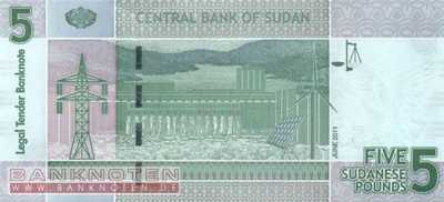 Nordsudan - 5  Pounds (#072a_UNC)