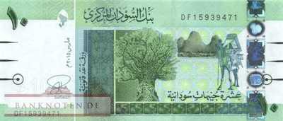Nordsudan - 10  Pounds (#073b_UNC)