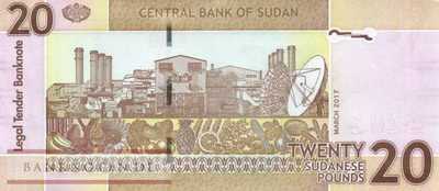North Sudan - 20  Pounds (#074d-2_UNC)