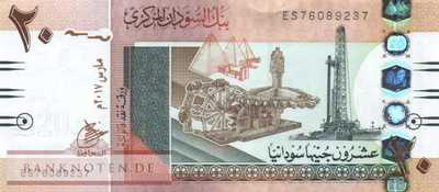 North Sudan - 20  Pounds (#074d-2_UNC)