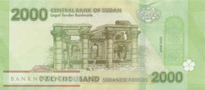 Nordsudan - 2.000  Pounds (#088_UNC)