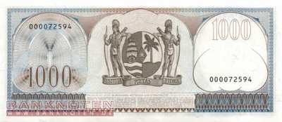 Suriname - 1.000 Gulden (#124_UNC)