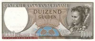 Suriname - 1.000 Gulden (#124_UNC)