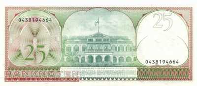 Suriname - 25  Gulden (#127b_UNC)