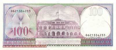 Surinam - 100  Gulden (#128b_UNC)