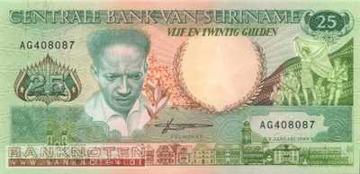 Surinam - 25  Gulden (#132b_UNC)