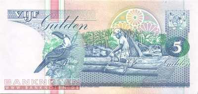 Surinam - 5 Gulden (#136b-95_UNC)