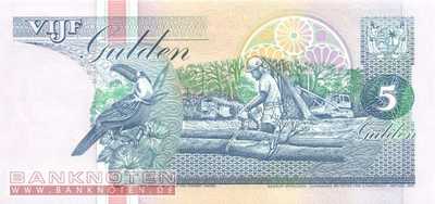 Suriname - 5  Gulden (#136b-96_UNC)