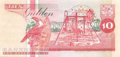 Suriname - 10 Gulden (#137b-95_UNC)