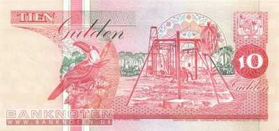 Surinam - 10  Gulden (#137b-96_UNC)