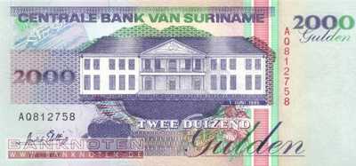 Suriname - 2.000  Gulden (#142_UNC)