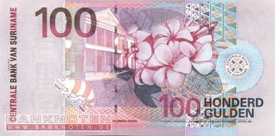 Suriname - 100  Gulden (#149_UNC)