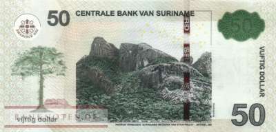 Surinam - 50  Dollars (#165e_UNC)