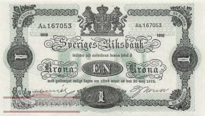 Schweden - 1  Krona (#032e-1_UNC)