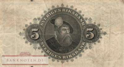 Schweden - 5  Kronor (#033ad-5_F)