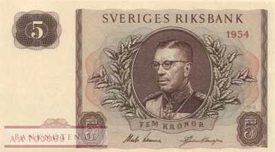 Sweden - 5  Kronor (#042a_UNC)