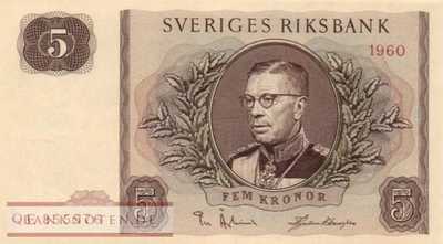 Schweden - 5  Kronor (#042e_UNC)