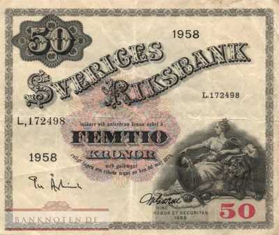 Sweden - 50  Kronor (#044d_F)