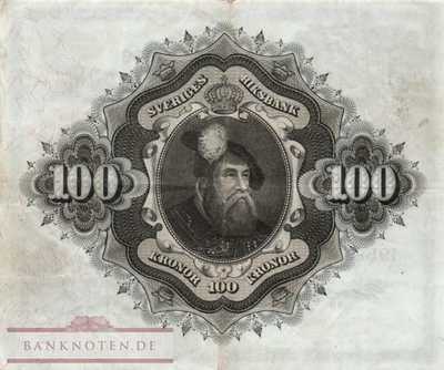 Schweden - 100  Kronor (#045d-4_VF)