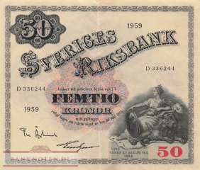 Schweden - 50  Kronor (#047a_VF)