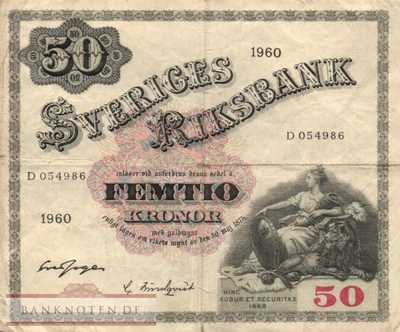 Schweden - 50  Kronor (#047b_F)
