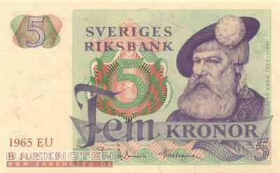 Schweden - 5  Kronor (#051a-65_UNC)