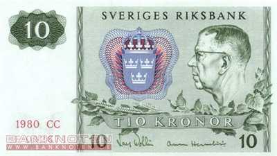 Schweden - 10  Kronor (#052e-80_UNC)