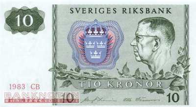 Schweden - 10  Kronor (#052e-83_UNC)