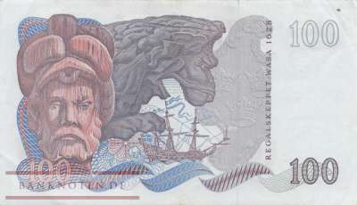 Sweden - 100  Kronor (#054c-83_VF)