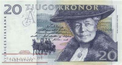 Schweden - 20  Kronor (#061a-91_AU)
