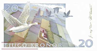 Schweden - 20  Kronor (#061b-95_UNC)