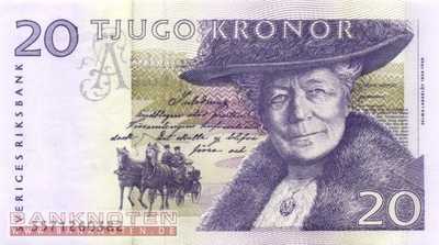 Schweden - 20  Kronor (#063b-03_UNC)