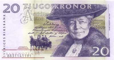 Sweden - 20  Kronor (#063c-08_UNC)