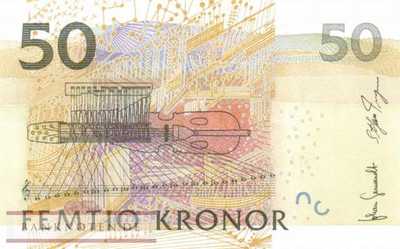 Sweden - 50  Kronor (#064c_UNC)