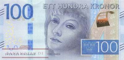 Schweden - 100  Kronor (#071c_UNC)