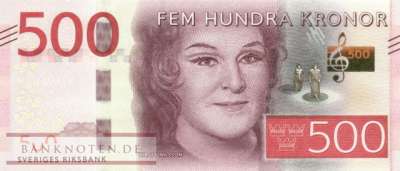 Sweden - 500  Kronor (#073-2_UNC)