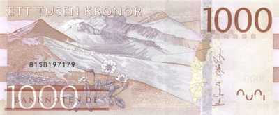 Sweden - 1.000  Kronor (#074_UNC)