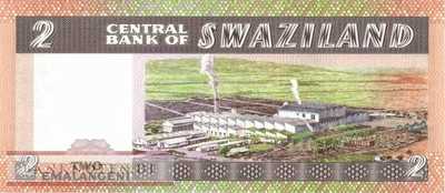 Swaziland - 2 Emalangeni (#008b_UNC)