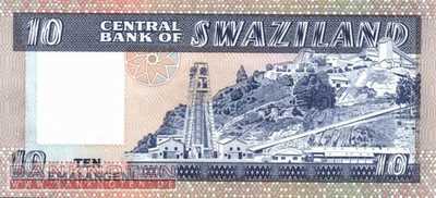 Swaziland - 10  Emalangeni (#010c_UNC)