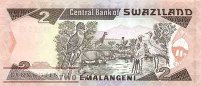 Swaziland - 2  Emalangeni (#018a_UNC)
