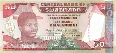 Swaziland - 50  Emalangeni (#031a_UNC)