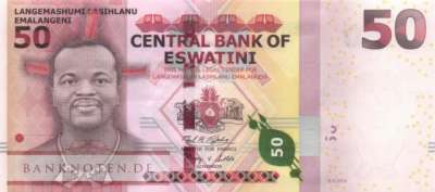 Swaziland - eSwatini - 50  Emalangeni (#044C_UNC)