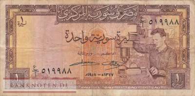 Syrien - 1  Pound (#086a_F)