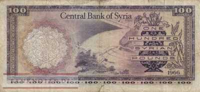 Syria - 100  Pounds (#098a_VG)