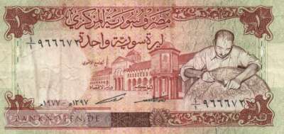 Syrien - 1  Pound (#099a_F)